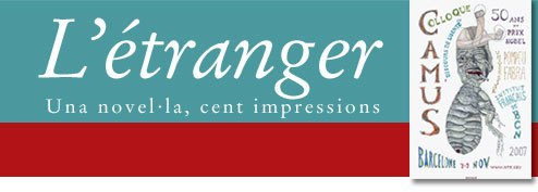 L'étranger. Una novel·la, cent impressions