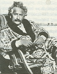 Fotografia d'Einstein a la platja