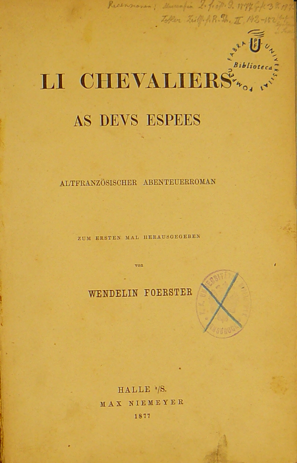 Li Chevaliers as deus espees
