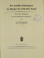 Preuss, Hans / Die Deutsche Frömmigkeit im Spiegel der bildenden Kunst