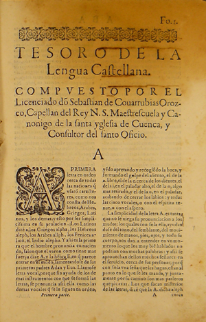 Tesoro de la lengua castellana