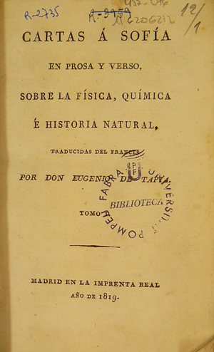 Cartas a Sofia