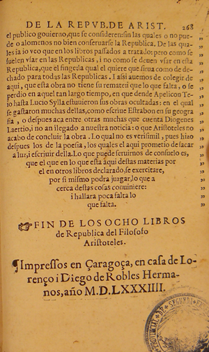 Ocho libros de la republica