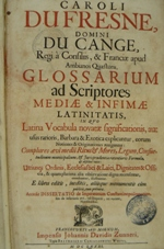 Du Cange / Glossarium