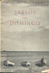 Coberta del llibre Versos del domingo, de José María Valverde, edició de 1954
