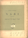 Coberta del llibre Nabí, de Josep Carner, 1941