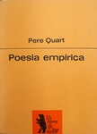 Coberta de Poesia empírica, de Pere Quart