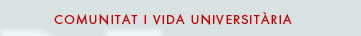 Comunitat i vida universitària